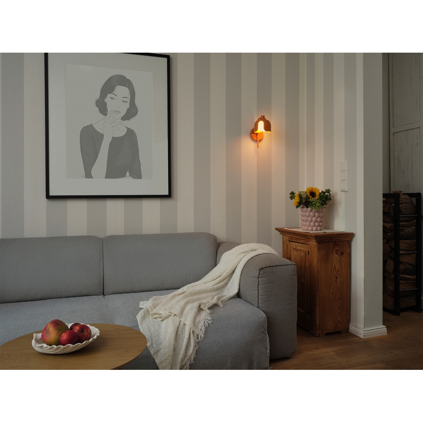 Osram - Wandlamp DECOR COROLLE 1xG9/20W/230V oranje