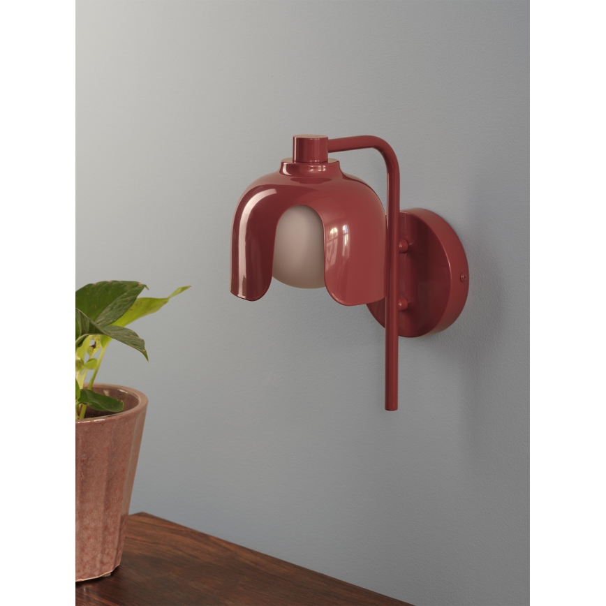 Osram - Wandlamp DECOR COROLLE 1xG9/20W/230V rood