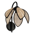 Osram - Wandlamp DECOR RATTAN 1xE27/15W/230V beige/zwart