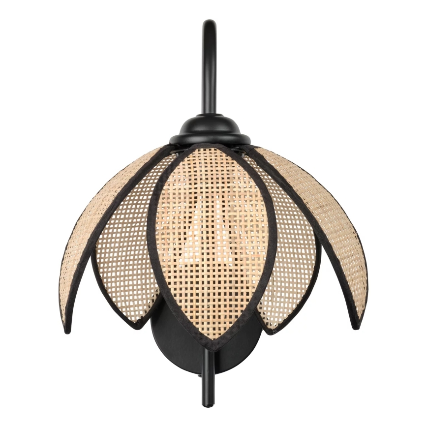 Osram - Wandlamp DECOR RATTAN 1xE27/15W/230V beige/zwart