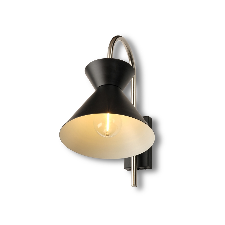 Osram - Wandlamp DECOR WAIST 1xE27/40W/230V zwart