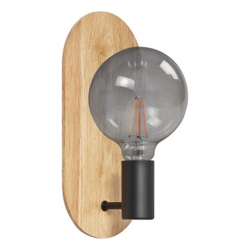 Osram - Wandlamp DECOR WOOD 1xE27/8W/230V rubberhout