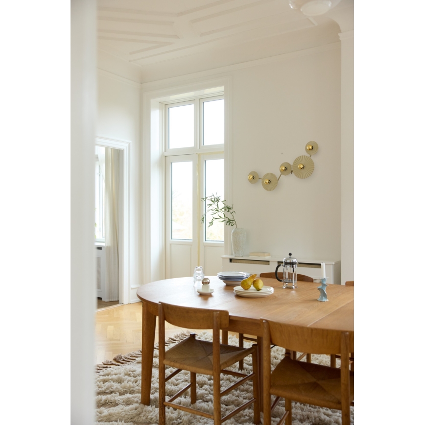Osram - Wandlamp PLISSEE 5xE27/15W/230V antraciet