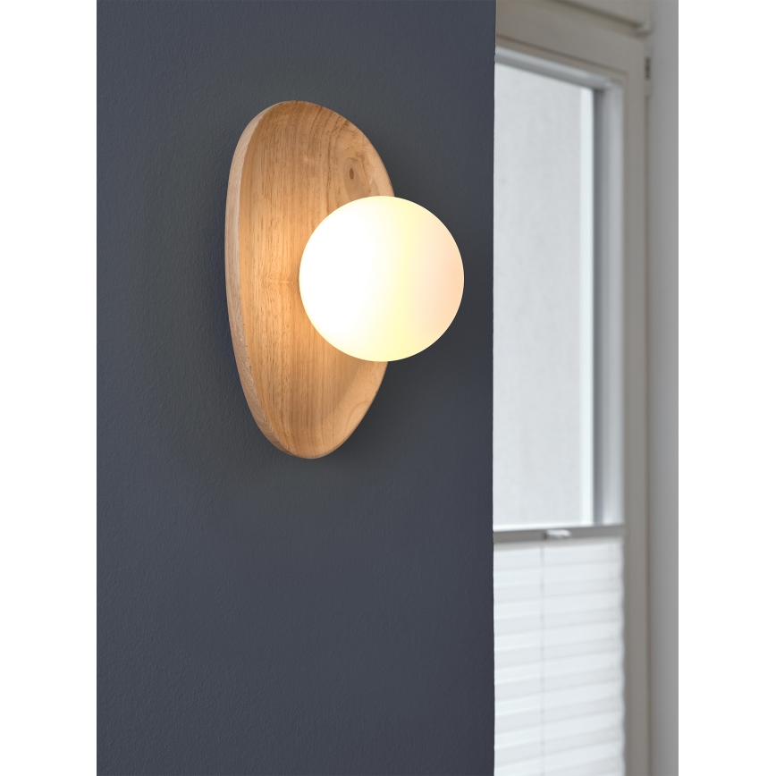 Osram - Wandlamp WOOD NEST 1xG9/5W/230V van rubberhout