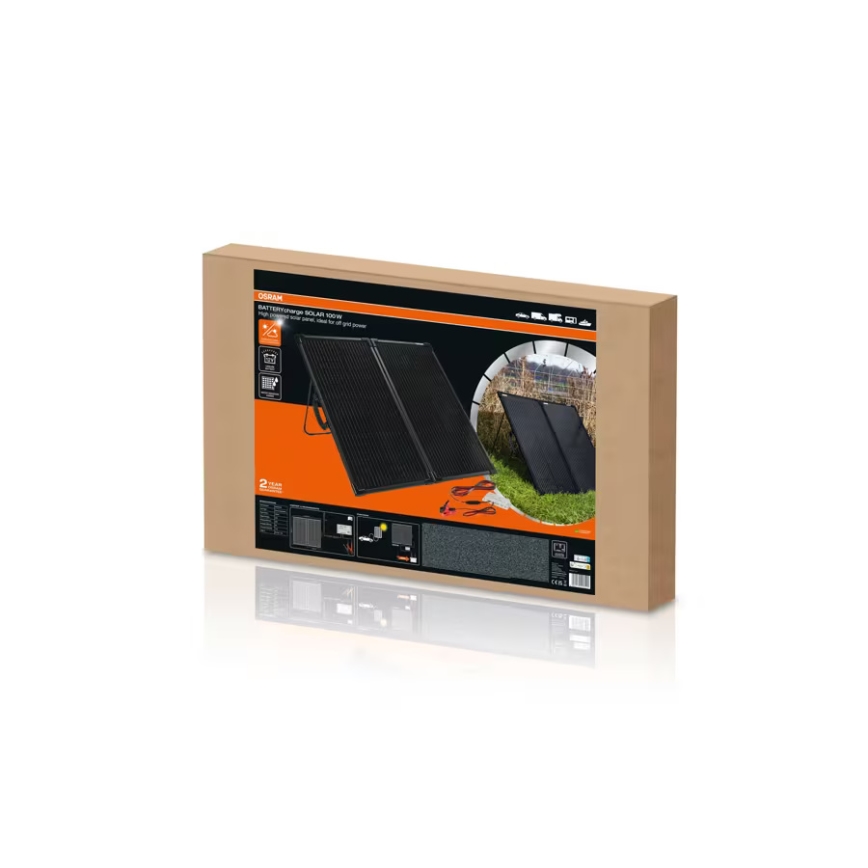 Osram - Zonnepaneel voor autonoom opladen BATTERY CHARGE SOLAR 100W IP65