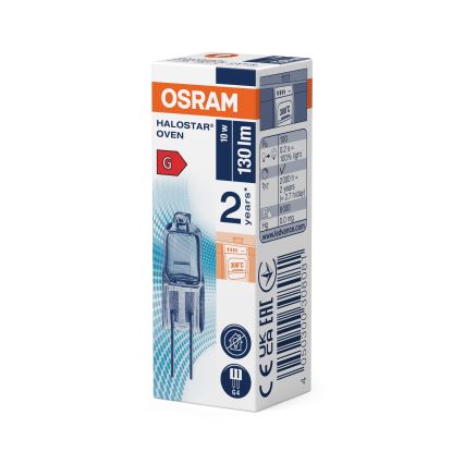 Ovenlamp HALOSTAR G4/10W/12V 2700K - Osram