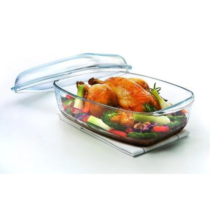 Ovenschaal met deksel PYREX 6,7 l