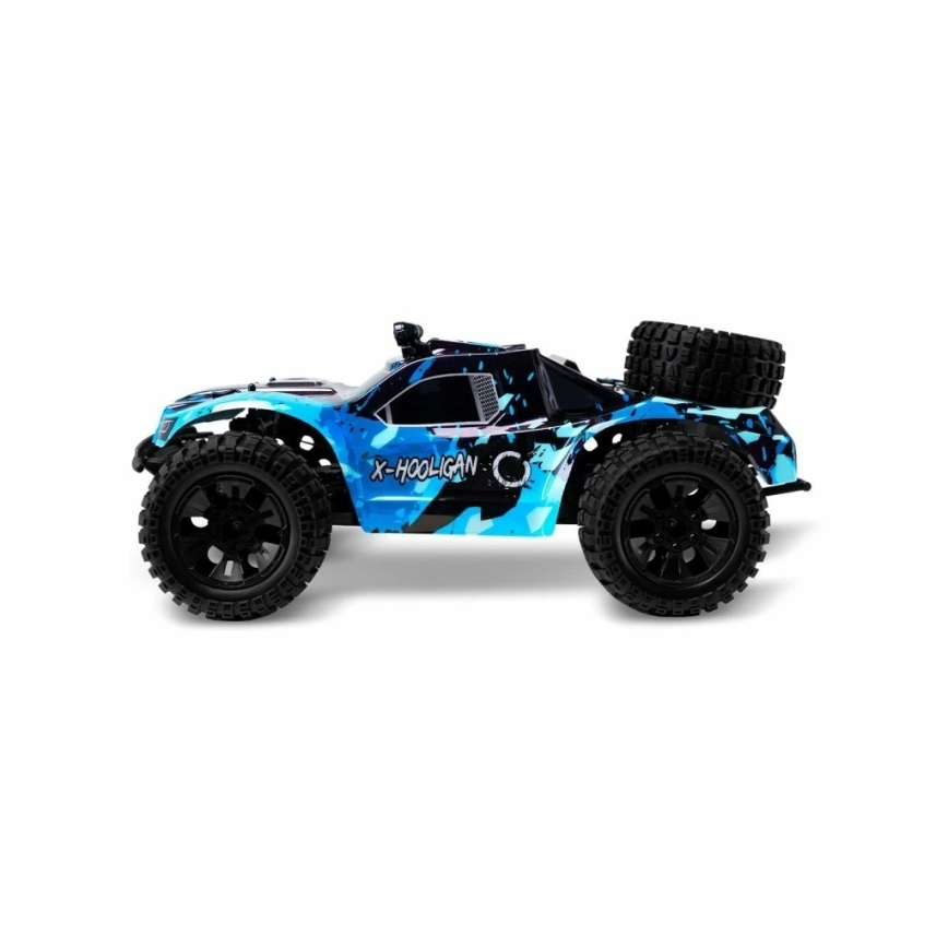 Overmax - RC-auto met afstandsbediening X-HOOLIGAN 3xAA/1800 mAh Blauw/Zwart
