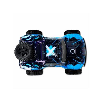 Overmax - RC-auto met afstandsbediening X-HOOLIGAN 3xAA/1800 mAh Blauw/Zwart