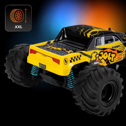 Overmax - RC-auto met afstandsbediening X-JOLT 1000 mAh zwart/geel