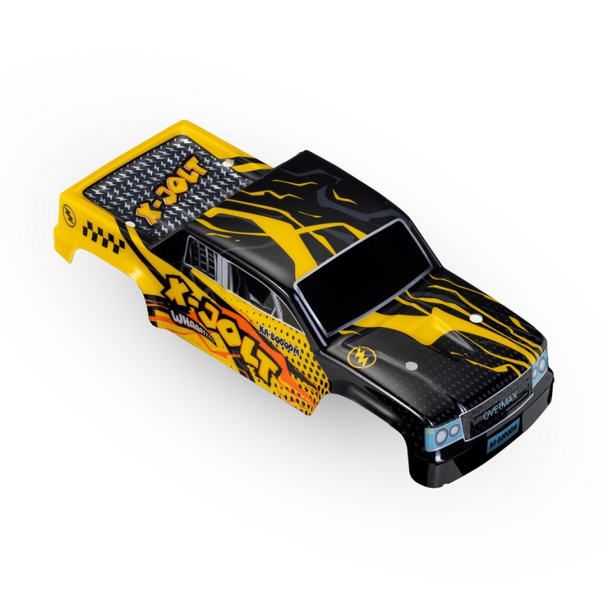 Overmax - RC-auto met afstandsbediening X-JOLT 1000 mAh zwart/geel