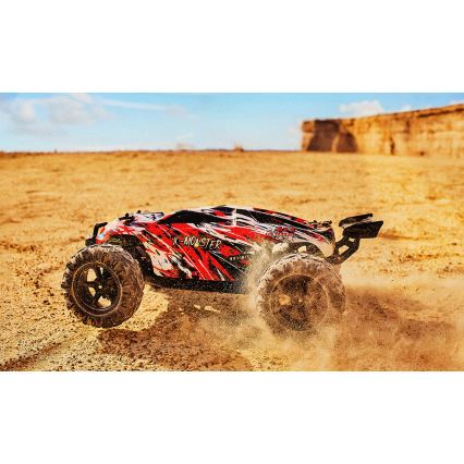 Overmax - RC-auto met afstandsbediening X-MONSTER 3.5 1700 mAh zwart/rood/groen