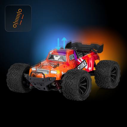 Overmax - RC-auto met afstandsbediening X-STRIKE 3000 mAh zwart/oranje
