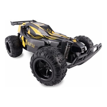 Overmax - RC-auto X-RALLY 2.0 met afstandsbediening, 1200 mAh, zwart/geel