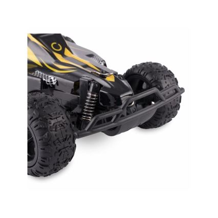 Overmax - RC-auto X-RALLY 2.0 met afstandsbediening, 1200 mAh, zwart/geel