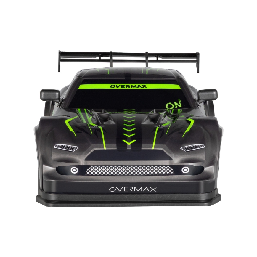 Overmax - RC-driftauto met afstandsbediening X-OVERSLIDE 1000 mAh zwart/groen/blauw/rood