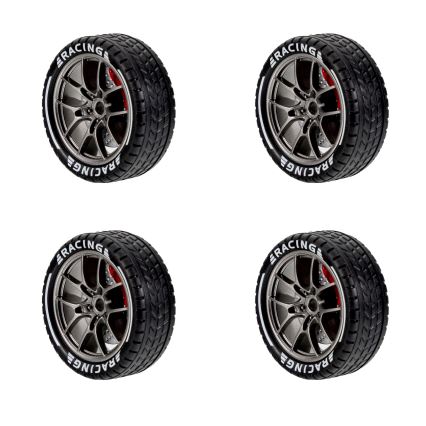 Overmax - RC-driftauto met afstandsbediening X-OVERSLIDE 1000 mAh zwart/groen/blauw/rood