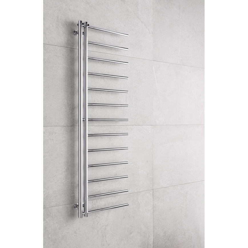 P.M.H. AP2C - Handdoekradiator APOLLO 219 W 150 cm rechts / glanzend chroom