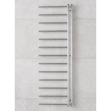 P.M.H. AP2C-L - Badkamer handdoekradiator APOLLO 219W 150 cm links/glanzend chroom