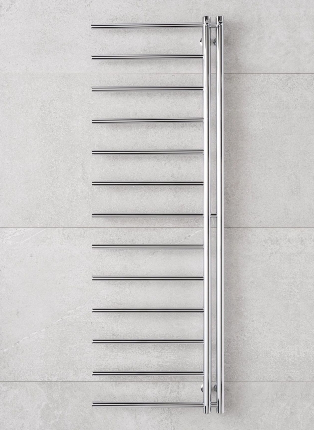 P.M.H. AP2C-L - Badkamer handdoekradiator APOLLO 219W 150 cm links/glanzend chroom