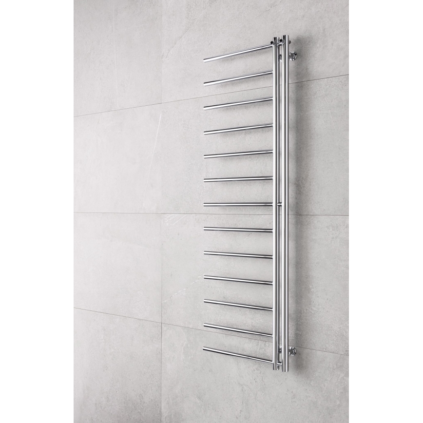 P.M.H. AP2C-L - Badkamer handdoekradiator APOLLO 219W 150 cm links/glanzend chroom