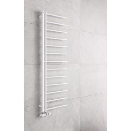 P.M.H. AP2W - Badkamer-handdoekradiator APOLLO 346 W, 150 cm, rechts/wit