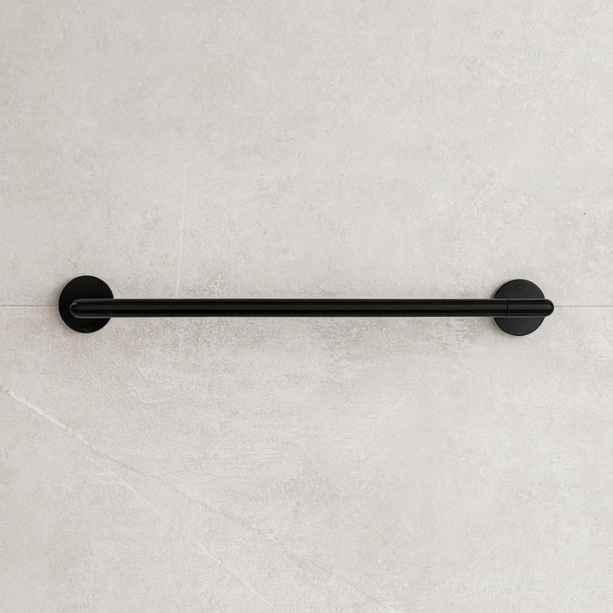 P.M.H. IN1B-L - Elektrische handdoekdroger INGA 17W/230V 85,9 cm IP44 links/zwart