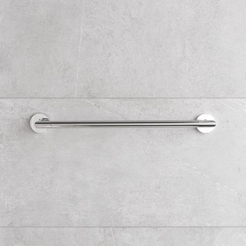 P.M.H. IN1SS-L - Elektrische handdoekdroger INGA 17W/230V 85,9 cm IP44 links/gepolijst roestvrij staal