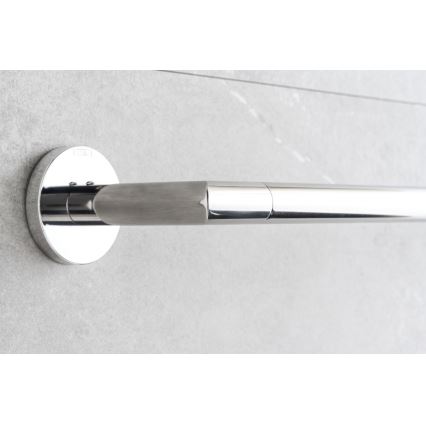 P.M.H. IN1SS-L - Elektrische handdoekdroger INGA 17W/230V 85,9 cm IP44 links/gepolijst roestvrij staal