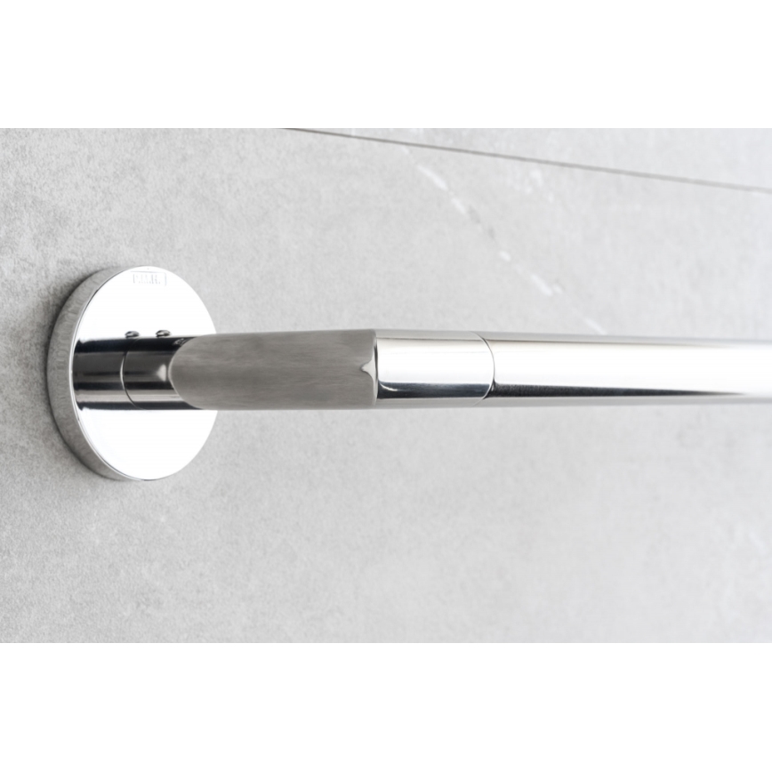 P.M.H. IN1SS-L - Elektrische handdoekdroger INGA 17W/230V 85,9 cm IP44 links/gepolijst roestvrij staal