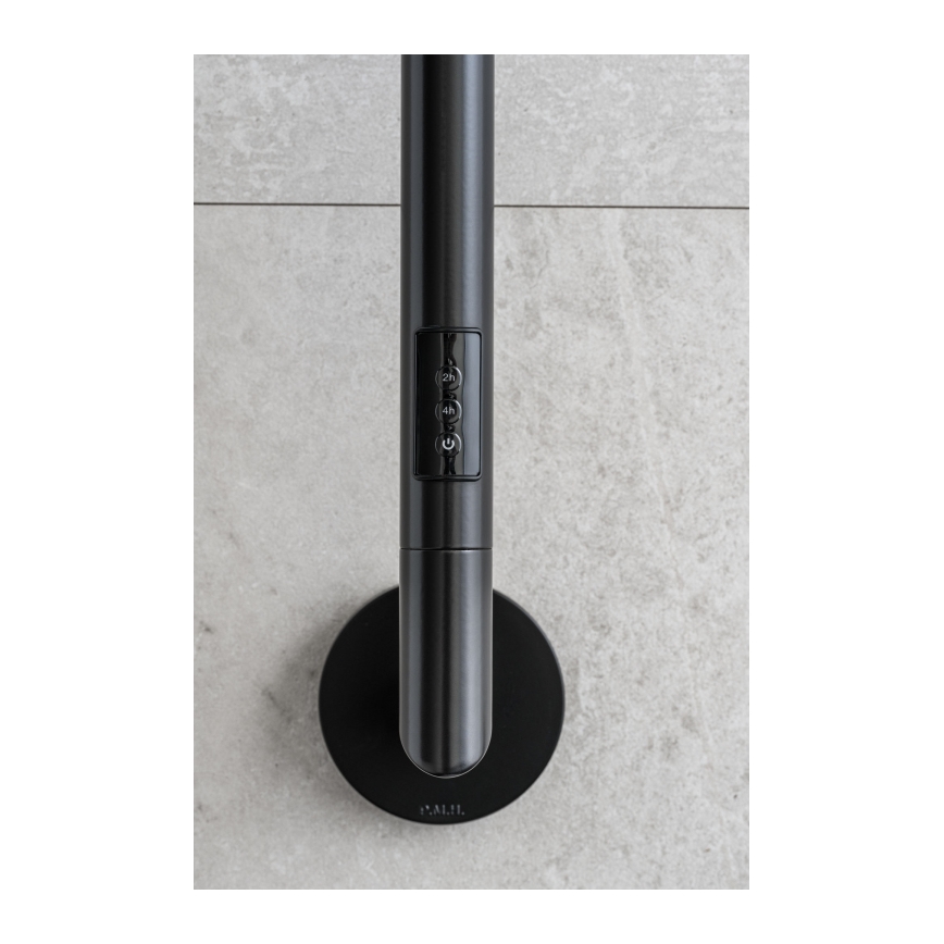 P.M.H. LS1B - Elektrische handdoekwarmer LISA 24W/230V 170 cm IP44 zwart