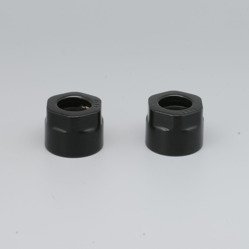 P.M.H. M15B4024 - Knelkoppeling voor ventiel VISION/INTER zwart/koper 15 mm