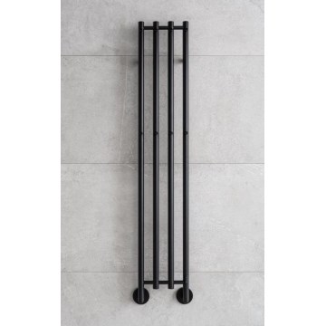 P.M.H. MO1B-R - Elektrische handdoekdroger MONA 93W/230V 153,3 cm IP44 zwart