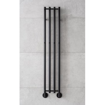 P.M.H. MO1B-RK - Elektrische handdoekradiator MONA 93W/230V 153,3 cm IP44 zwart