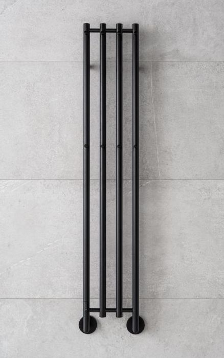P.M.H. MO1B-RK - Elektrische handdoekradiator MONA 93W/230V 153,3 cm IP44 zwart
