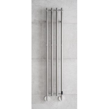 P.M.H. MO1SS-L - Elektrische handdoekdroger MONA 93W/230V 153,3 cm IP44 gepolijst roestvrij staal