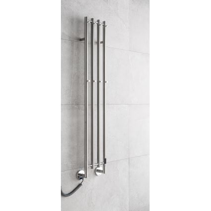 P.M.H. MO1SS-L - Elektrische handdoekdroger MONA 93W/230V 153,3 cm IP44 gepolijst roestvrij staal