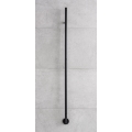 P.M.H. OL1B - Elektrische handdoekdroger OLE 24W/230V 170 cm IP44 zwart