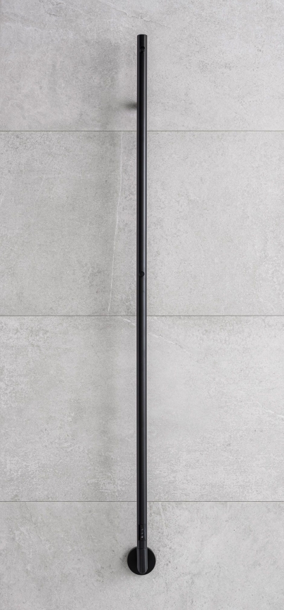 P.M.H. OL1B - Elektrische handdoekdroger OLE 24W/230V 170 cm IP44 zwart