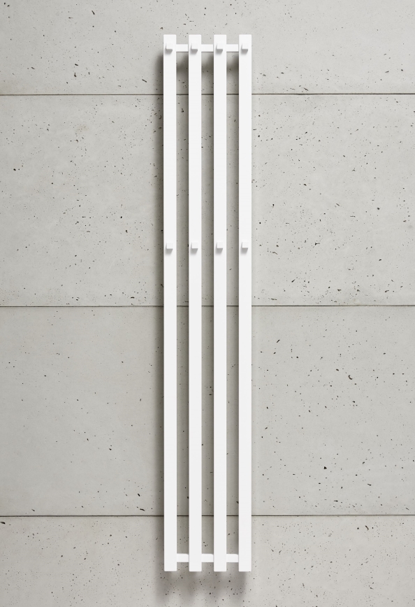 P.M.H. P2W/4 - PLUTO handdoekradiator 406 W 150 cm wit