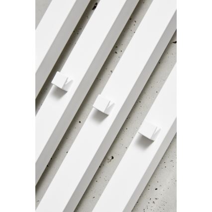 P.M.H. P2W/4 - PLUTO handdoekradiator 406 W 150 cm wit