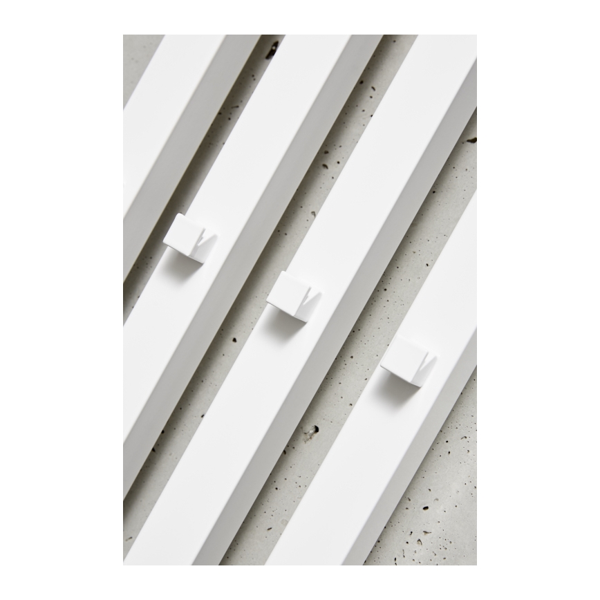 P.M.H. P2W/4 - PLUTO handdoekradiator 406 W 150 cm wit