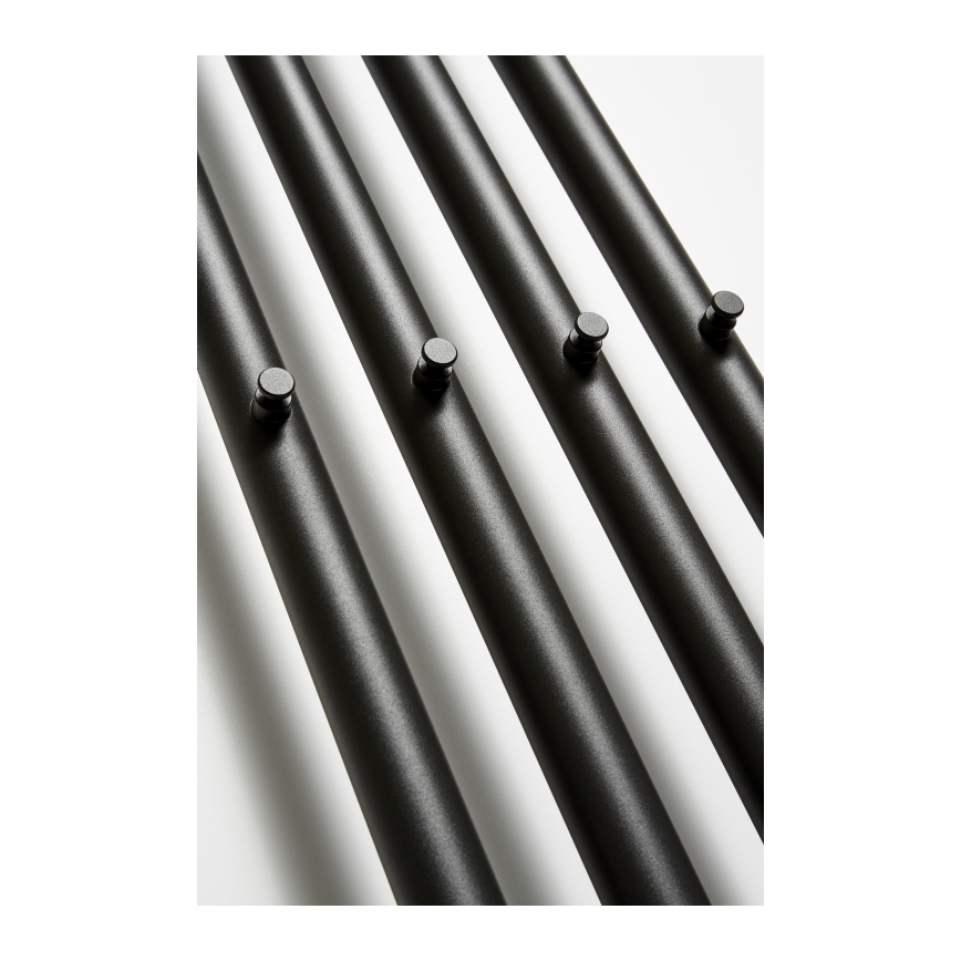 P.M.H. R2B - Badkamer handdoekradiator ROSENDAL 350W 150 cm zwart