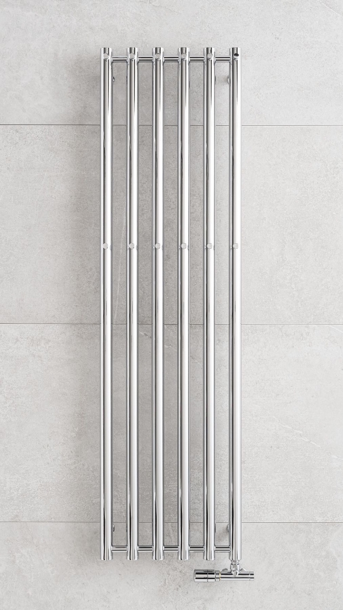 P.M.H. R2C/6 - Badkamer handdoekradiator ROSENDAL 525 W 150 cm glanzend chroom