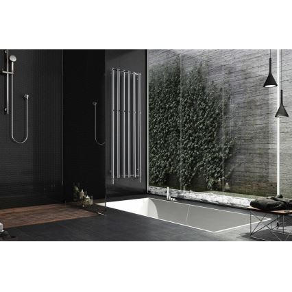 P.M.H. R2C/6 - Badkamer handdoekradiator ROSENDAL 525 W 150 cm glanzend chroom