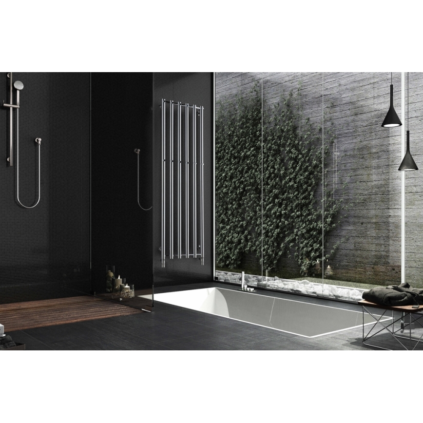 P.M.H. R2C/6 - Badkamer handdoekradiator ROSENDAL 525 W 150 cm glanzend chroom