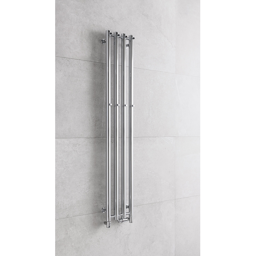 P.M.H. R2C - Handdoekradiator (ladder) ROSENDAL 350 W, 150 cm, glanzend chroom