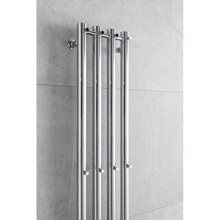 P.M.H. R2C - Handdoekradiator (ladder) ROSENDAL 350 W, 150 cm, glanzend chroom