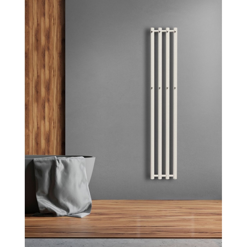 P.M.H. R2W - Badkamerhanddoekradiator ROSENDAL 350 W 150 cm wit