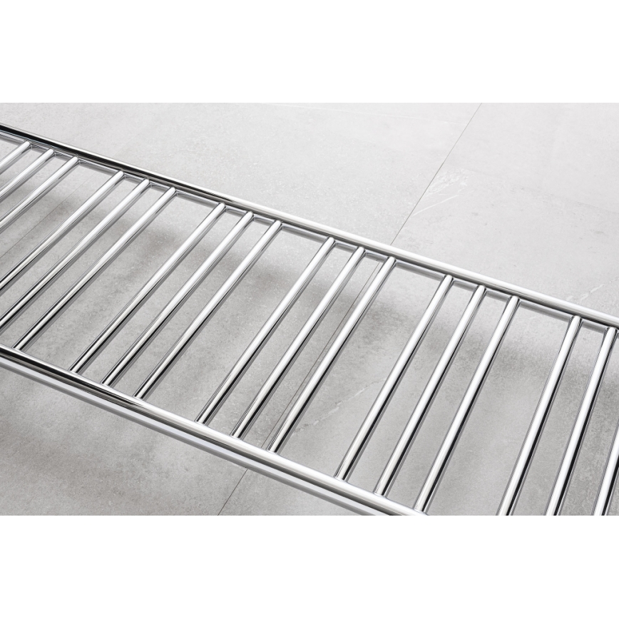 P.M.H. SN4C - Ladder-handdoekradiator voor badkamer SORANO 470 W 121 cm glanzend chroom
